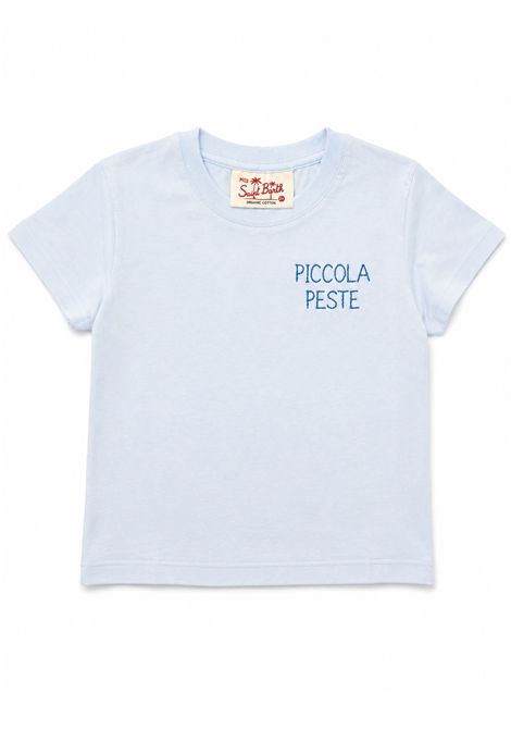 T-shirt con stampa SAINT BARTH | POT0002 PORTOFINO JR03691L PICCOLA PESTE 31 EMB